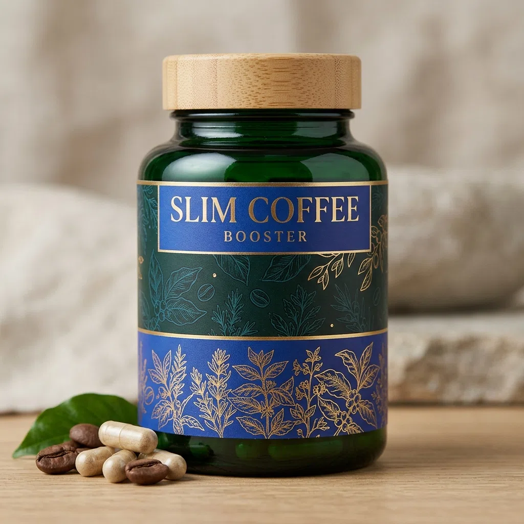 Slim Coffee Booster plant-based food supplement box